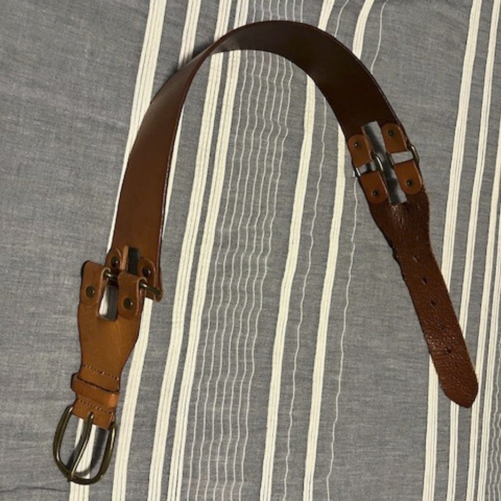 Gap Tan Leather Belt XS